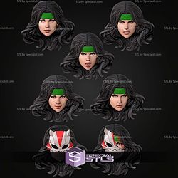 Custom Head STL Collection Cheshire Marvel Legend
