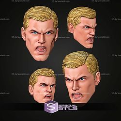 Custom Head STL Collection Duke GIJOE
