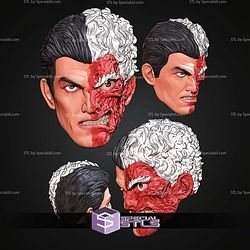 Custom Head STL Collection Two Face