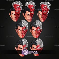 Custom Head STL Collection Two Face