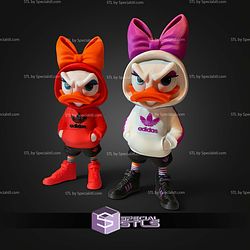 Daisy Duck Urban Vibes No AMS STL Files