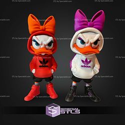 Daisy Duck Urban Vibes No AMS STL Files