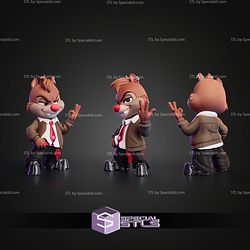 Dale Chipmunk Urban Vibes Edition No Ams STL Files