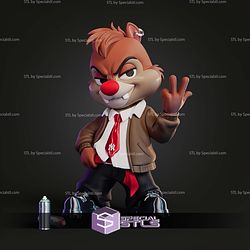 Dale Chipmunk Urban Vibes Edition No Ams STL Files