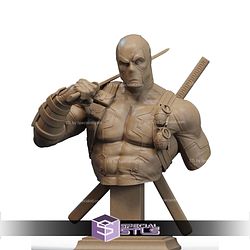 Deadpool Unicorn School Bust STL Files