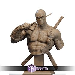 Deadpool Unicorn School Bust STL Files