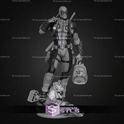 Deadpool Unicorn School STL Files