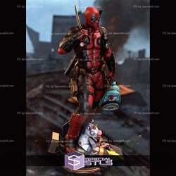 Deadpool Unicorn School STL Files
