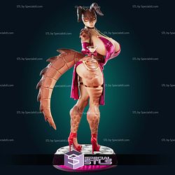 Deathclaw Dragon Girl STL Files