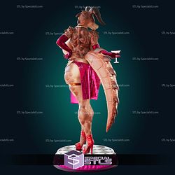 Deathclaw Dragon Girl STL Files