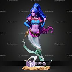 Djinn Female Genie STL Files
