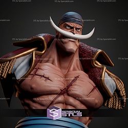 Edward Newgate Whitebeard Bust STL Files