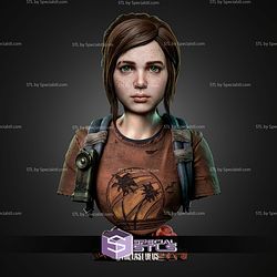 Ellie Portrait Bust 267mm STL Files