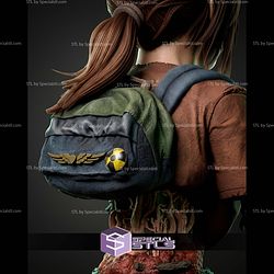 Ellie Portrait Bust 267mm STL Files