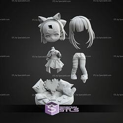 Fallen Shadow Vtuber Chibi STL Files