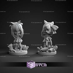 Fallen Shadow Vtuber Chibi STL Files