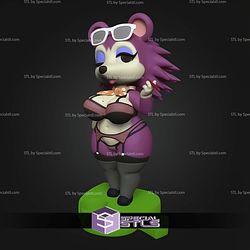 Fashionista Hedgehog STL Files