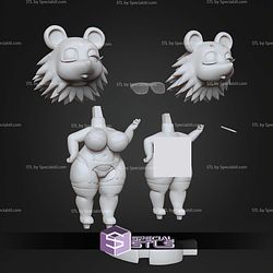 Fashionista Hedgehog STL Files
