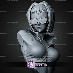 Faye Cowboy Bebop Bust 116mm STL Files
