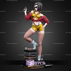 Faye Cowboy Bebop Coca 294mm STL Files