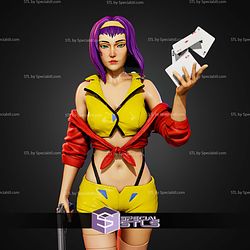 Faye Valentine And Card STL Files