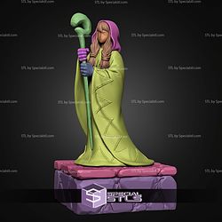 Female White Mage 191mm STL Files