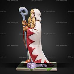 Female White Mage 191mm STL Files