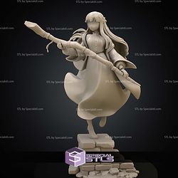 Fern Magic Staff 200mm STL Files