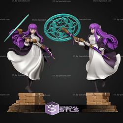 Fern Magic Staff 200mm STL Files