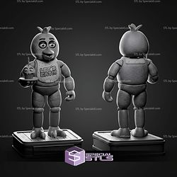 Five Nights At Freddy Chica 190mm STL Files