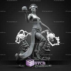 Frankenstein Bride And Skull STL Files