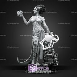 Frankenstein Bride And Skull STL Files