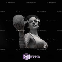 Frankenstein Bride And Skull STL Files