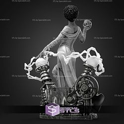 Frankenstein Bride And Skull STL Files
