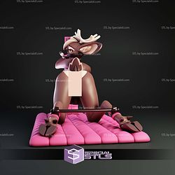 Furry Deer ALT STL Files