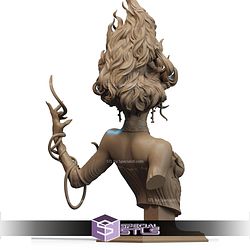 Gaia Goddess Fanart Bust STL Files