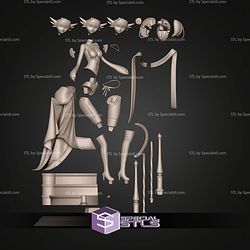 Gardevoir Dress 223mm STL Files