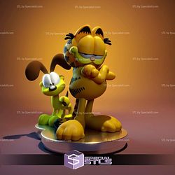 Garfield And Odie STL Files