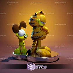 Garfield And Odie STL Files