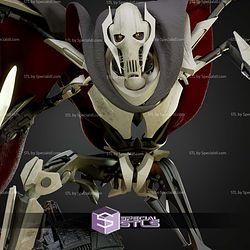 General Grievous Star Wars Battle 1 6 STL Files