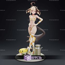 Gigi Murin Cowkini Hololive EN 258mm STL Files