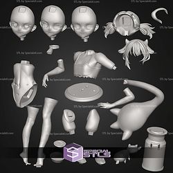 Gigi Murin Cowkini Hololive EN 258mm STL Files