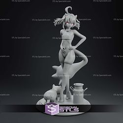 Gigi Murin Cowkini Hololive EN 258mm STL Files