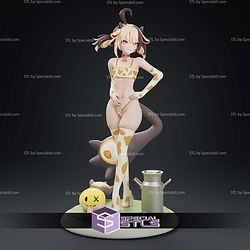 Gigi Murin Cowkini Hololive EN 258mm STL Files