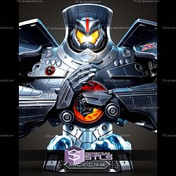 Gipsy Danger Bust 284mm STL Files
