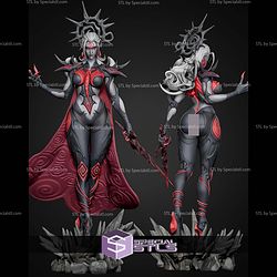 Goddess Of Death Hela Queen P2 STL Files