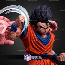 Gohan Vs Super Buu Battle STL Files