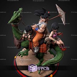 Goku And Family Adventure STL Files