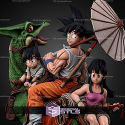 Goku And Family Adventure STL Files