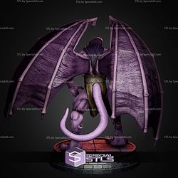Goliath Gargoyles 1 6 Stand Pose STL Files